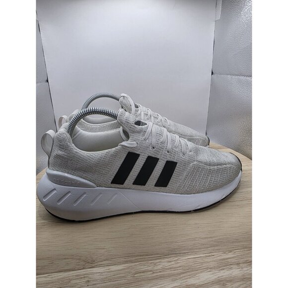 Adidas Boys Swift Run 22 GW8179 White Running Shoes Sneakers Size 7 - Picture 3 of 9